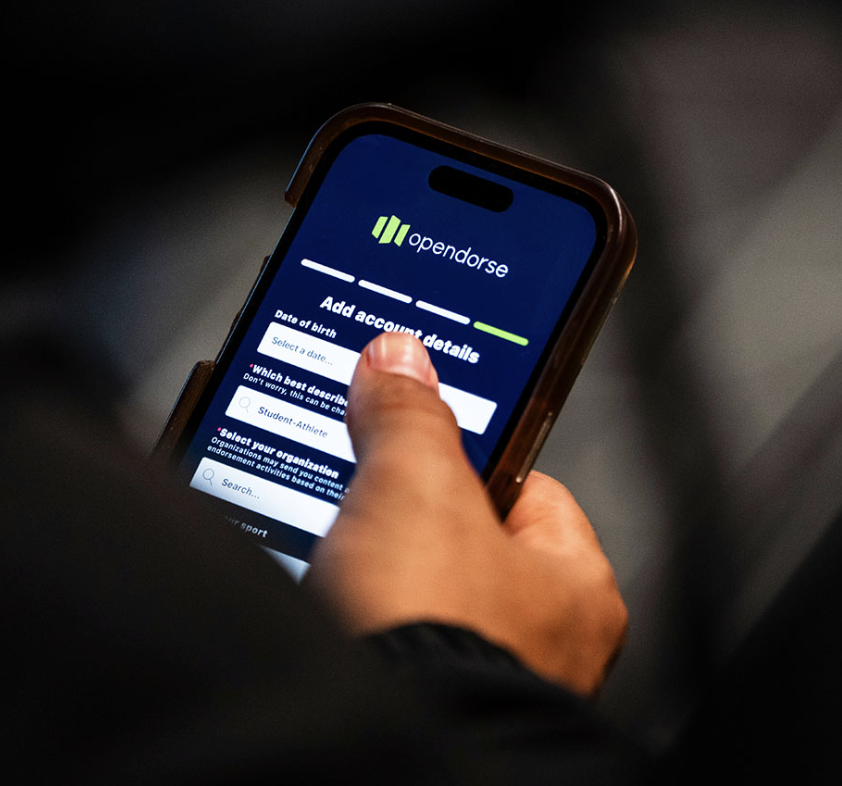 Opendorse phone image